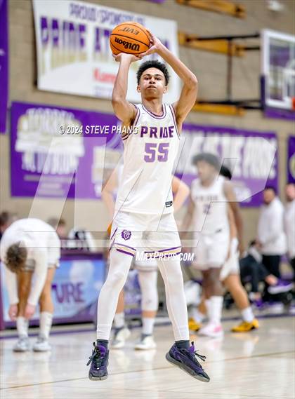 Thumbnail 2 in Mariposa County @ Bradshaw Christian (CIF SJS D5 Playoff) photogallery.