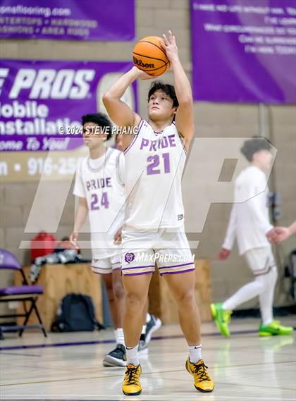 Thumbnail 2 in Mariposa County @ Bradshaw Christian (CIF SJS D5 Playoff) photogallery.