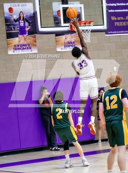 Thumbnail 1 in Mariposa County @ Bradshaw Christian (CIF SJS D5 Playoff) photogallery.