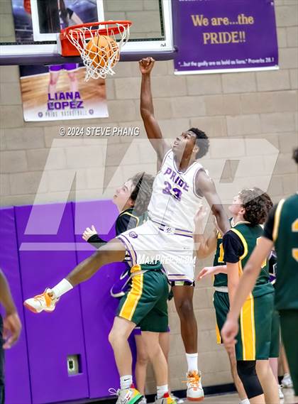 Thumbnail 2 in Mariposa County @ Bradshaw Christian (CIF SJS D5 Playoff) photogallery.