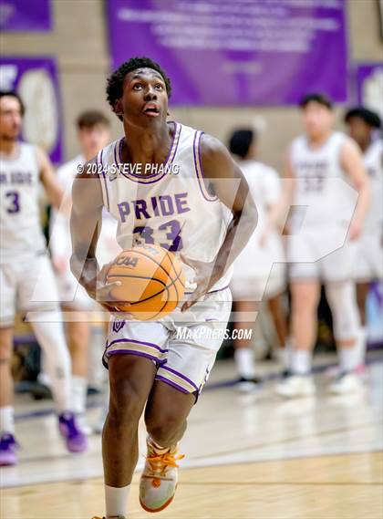 Thumbnail 2 in Mariposa County @ Bradshaw Christian (CIF SJS D5 Playoff) photogallery.