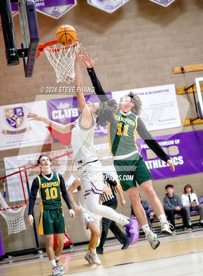 Thumbnail 2 in Mariposa County @ Bradshaw Christian (CIF SJS D5 Playoff) photogallery.