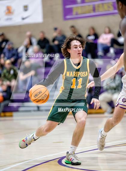 Thumbnail 2 in Mariposa County @ Bradshaw Christian (CIF SJS D5 Playoff) photogallery.