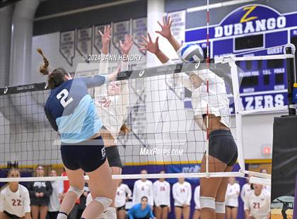 Thumbnail 1 in Marymount vs. Mater Dei (Durango Fall Classic) photogallery.