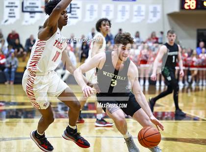 Thumbnail 3 in Westfield vs Fishers (IHSAA 4A Round 1 Sectional) photogallery.