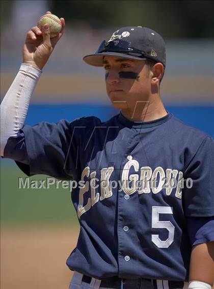 Thumbnail 1 in Elk Grove vs. Pleasant Grove (CIF SJS D1 Playoffs) photogallery.