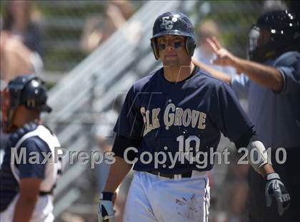 Thumbnail 1 in Elk Grove vs. Pleasant Grove (CIF SJS D1 Playoffs) photogallery.