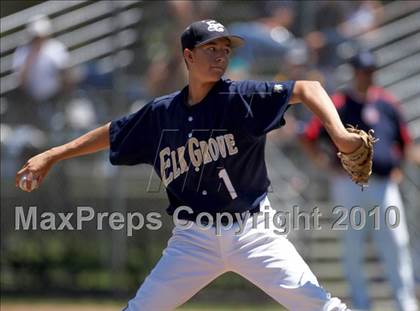 Thumbnail 1 in Elk Grove vs. Pleasant Grove (CIF SJS D1 Playoffs) photogallery.