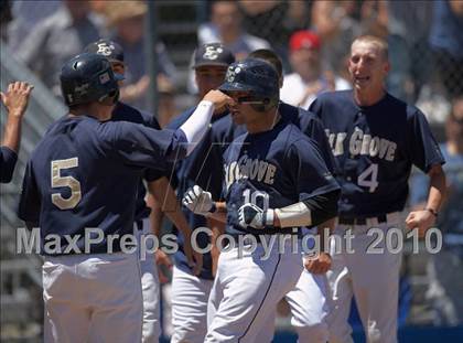 Thumbnail 1 in Elk Grove vs. Pleasant Grove (CIF SJS D1 Playoffs) photogallery.