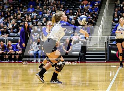 Thumbnail 3 in Beckville vs. Crawford (UIL Volleyball 2A Semi-Finals)  photogallery.