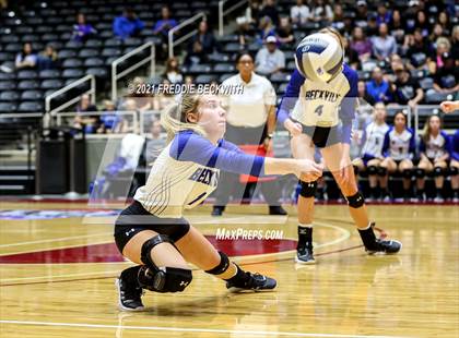 Thumbnail 3 in Beckville vs. Crawford (UIL Volleyball 2A Semi-Finals)  photogallery.