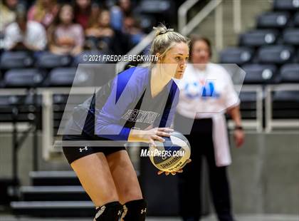 Thumbnail 2 in Beckville vs. Crawford (UIL Volleyball 2A Semi-Finals)  photogallery.