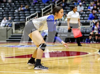 Thumbnail 1 in Beckville vs. Crawford (UIL Volleyball 2A Semi-Finals)  photogallery.