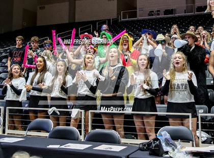 Thumbnail 2 in Beckville vs. Crawford (UIL Volleyball 2A Semi-Finals)  photogallery.