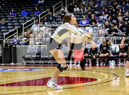 Thumbnail 3 in Beckville vs. Crawford (UIL Volleyball 2A Semi-Finals)  photogallery.