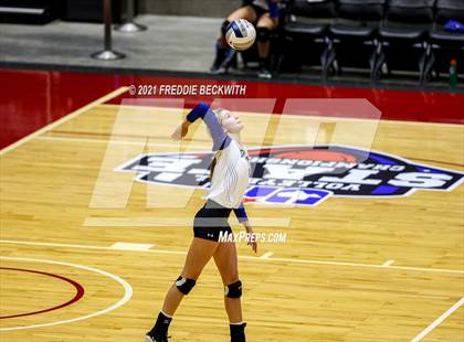 Thumbnail 3 in Beckville vs. Crawford (UIL Volleyball 2A Semi-Finals)  photogallery.