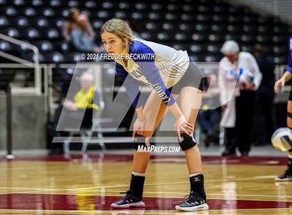 Thumbnail 3 in Beckville vs. Crawford (UIL Volleyball 2A Semi-Finals)  photogallery.