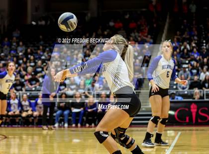 Thumbnail 3 in Beckville vs. Crawford (UIL Volleyball 2A Semi-Finals)  photogallery.