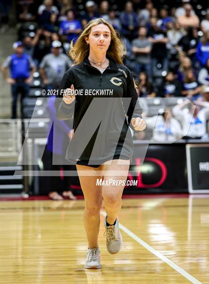 Thumbnail 1 in Beckville vs. Crawford (UIL Volleyball 2A Semi-Finals)  photogallery.