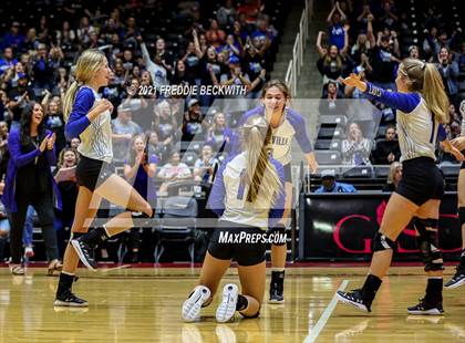 Thumbnail 3 in Beckville vs. Crawford (UIL Volleyball 2A Semi-Finals)  photogallery.
