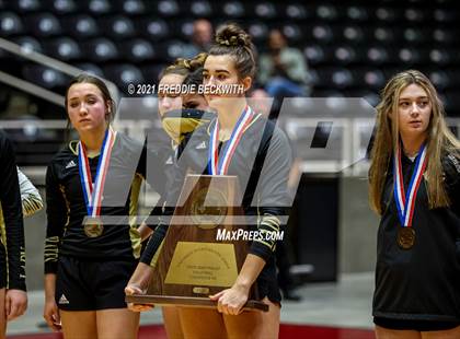 Thumbnail 3 in Beckville vs. Crawford (UIL Volleyball 2A Semi-Finals)  photogallery.