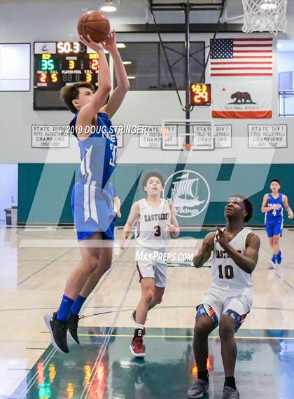 Thumbnail 2 in The Nueva School vs. Eastside College Prep (CIF-CCS D5 Boys Championship) photogallery.