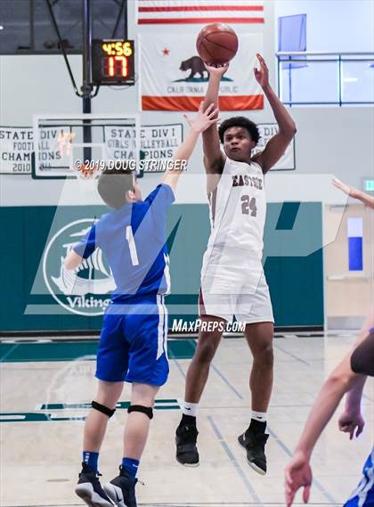 Thumbnail 3 in The Nueva School vs. Eastside College Prep (CIF-CCS D5 Boys Championship) photogallery.