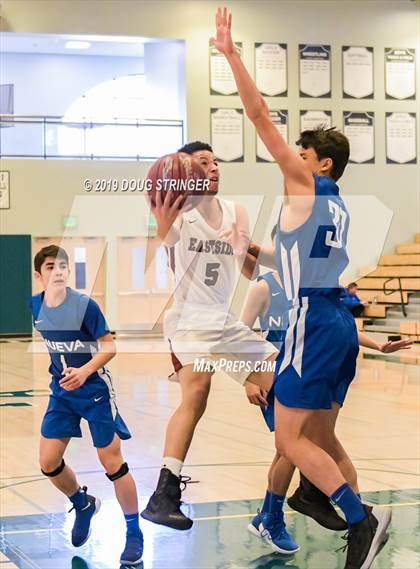 Thumbnail 2 in The Nueva School vs. Eastside College Prep (CIF-CCS D5 Boys Championship) photogallery.