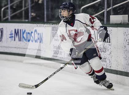 Thumbnail 3 in Notre Dame Prep vs. Capital City Capitals photogallery.