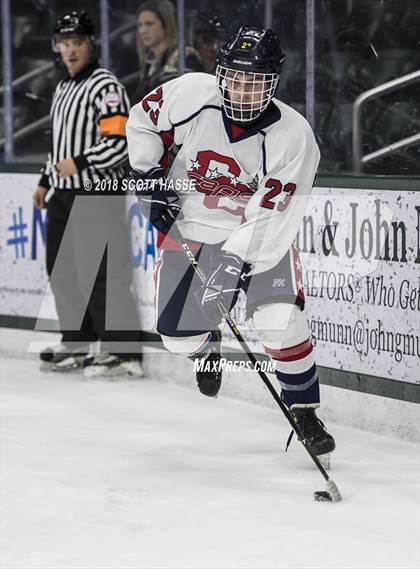 Thumbnail 1 in Notre Dame Prep vs. Capital City Capitals photogallery.