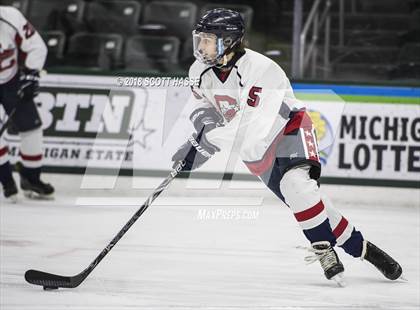 Thumbnail 1 in Notre Dame Prep vs. Capital City Capitals photogallery.