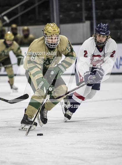 Thumbnail 1 in Notre Dame Prep vs. Capital City Capitals photogallery.