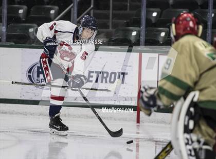 Thumbnail 3 in Notre Dame Prep vs. Capital City Capitals photogallery.