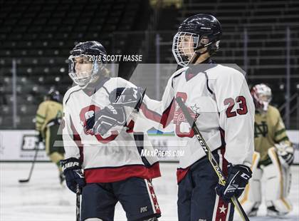 Thumbnail 1 in Notre Dame Prep vs. Capital City Capitals photogallery.