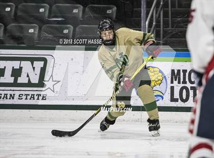 Thumbnail 3 in Notre Dame Prep vs. Capital City Capitals photogallery.