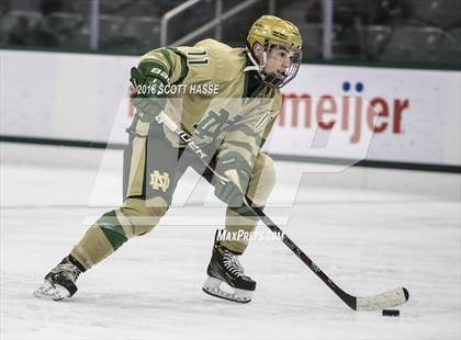 Thumbnail 3 in Notre Dame Prep vs. Capital City Capitals photogallery.
