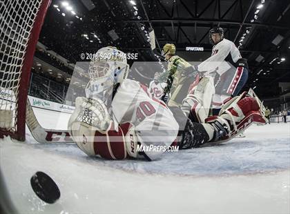 Thumbnail 2 in Notre Dame Prep vs. Capital City Capitals photogallery.