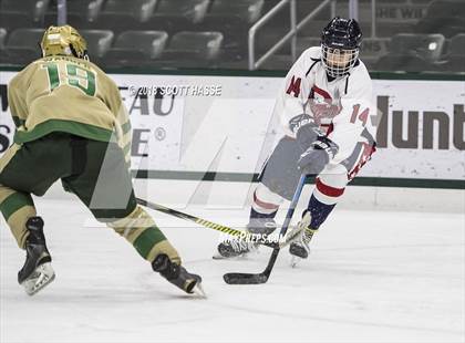 Thumbnail 3 in Notre Dame Prep vs. Capital City Capitals photogallery.