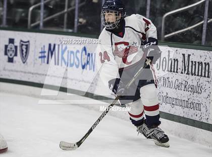 Thumbnail 1 in Notre Dame Prep vs. Capital City Capitals photogallery.