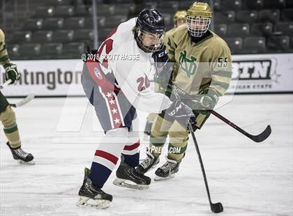 Thumbnail 1 in Notre Dame Prep vs. Capital City Capitals photogallery.