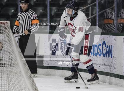 Thumbnail 1 in Notre Dame Prep vs. Capital City Capitals photogallery.