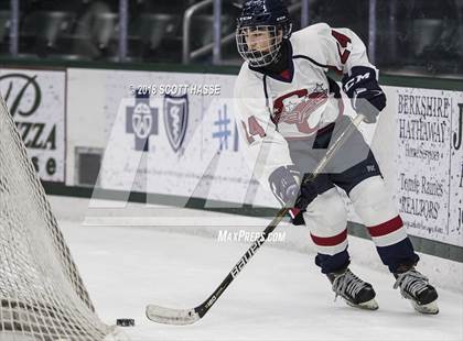 Thumbnail 3 in Notre Dame Prep vs. Capital City Capitals photogallery.