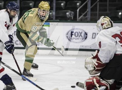 Thumbnail 3 in Notre Dame Prep vs. Capital City Capitals photogallery.