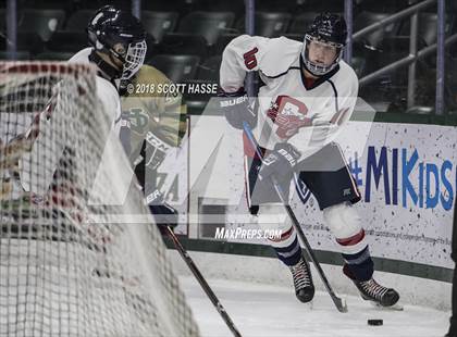 Thumbnail 3 in Notre Dame Prep vs. Capital City Capitals photogallery.