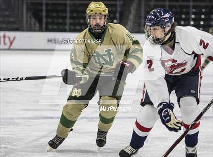 Thumbnail 1 in Notre Dame Prep vs. Capital City Capitals photogallery.