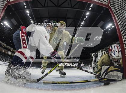 Thumbnail 3 in Notre Dame Prep vs. Capital City Capitals photogallery.