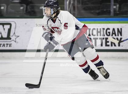 Thumbnail 3 in Notre Dame Prep vs. Capital City Capitals photogallery.
