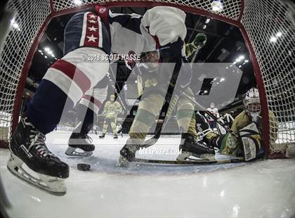 Thumbnail 3 in Notre Dame Prep vs. Capital City Capitals photogallery.