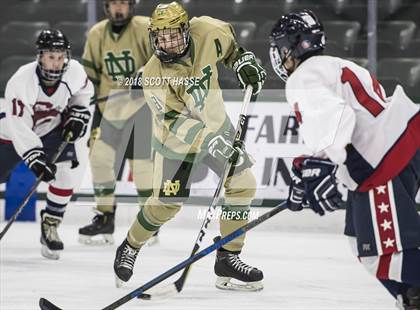 Thumbnail 2 in Notre Dame Prep vs. Capital City Capitals photogallery.
