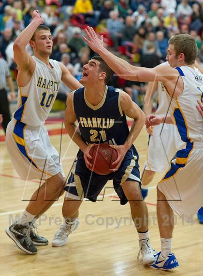 Thumbnail 2 in Franklin Regional vs. Hampton (WPIAL Class AAAA Quarterfinal) photogallery.